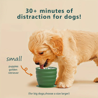 No-Gulp Silicone Dog Bowl