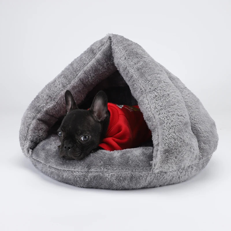Snuggle Plush Dog Bed