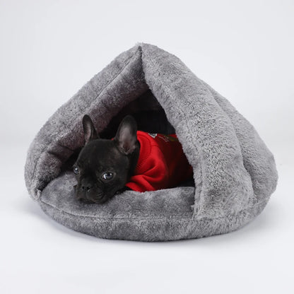 Snuggle Plush Dog Bed