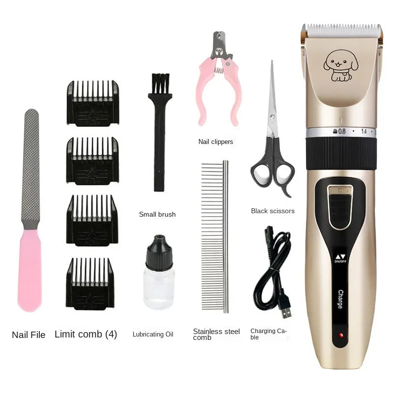 Silent Pet Grooming Clipper