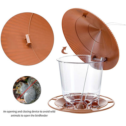 Outdoor Bird Feeder Dispenser