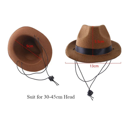 Pet Cowboy Hat Costume