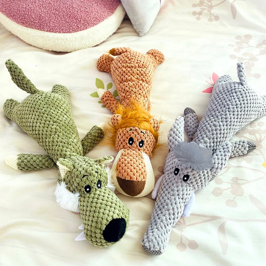 Wild Squeaky Animal Toy