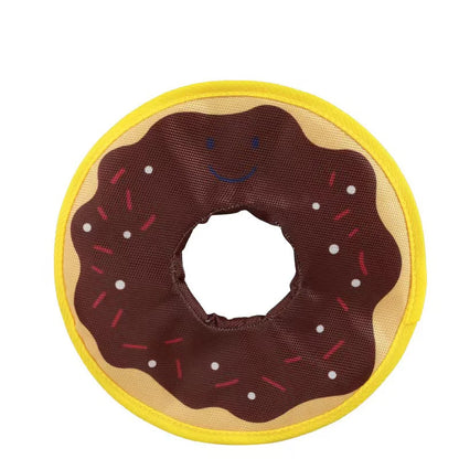 Squeaky Donut Dog Toy