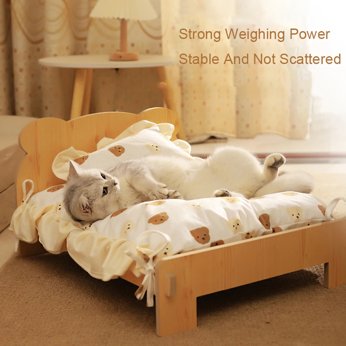 Teddy Bear Pet Comfort Bed