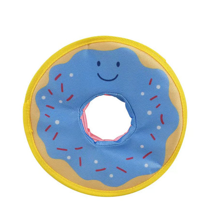 Squeaky Donut Dog Toy