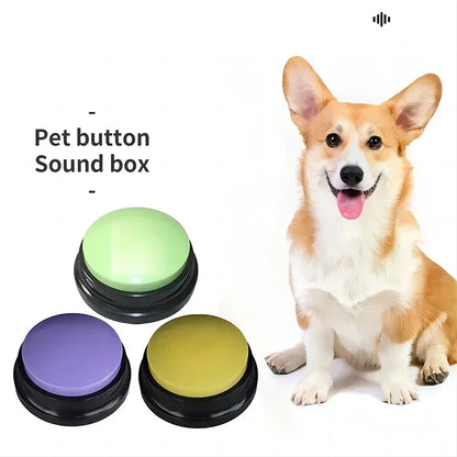 Talking Button Dog Toy